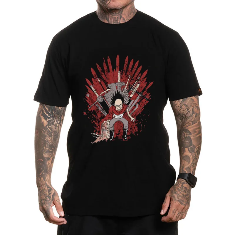 

0225 Vintage Akira Anime T Shirt Cyberpunk Manga City explosion Graphic clothes cyber mecha Neo-Tokyo Streetwear All size tops