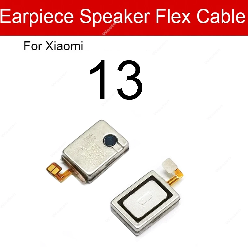 For Xiaomi Mi 12 12S 12T 13 Pro Lite Civi 2 3 Earpiece Speaker Flex Top Ear Speaker Built-in Sound Earpiece Speaker Flex Cable