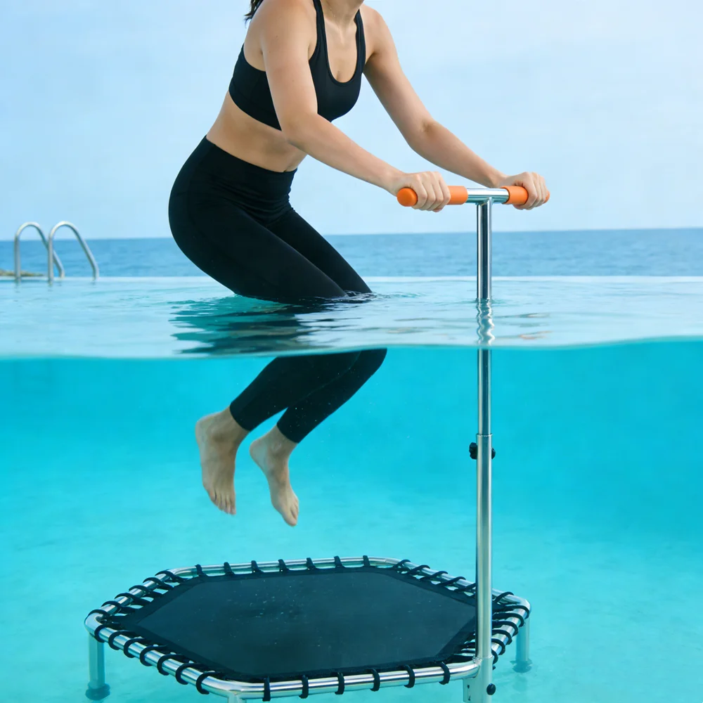 Commercial Stainless Steel Spider Leg Water Trampoline Safety Water Fitness Bounce Adult Underwater Therapy Equipment