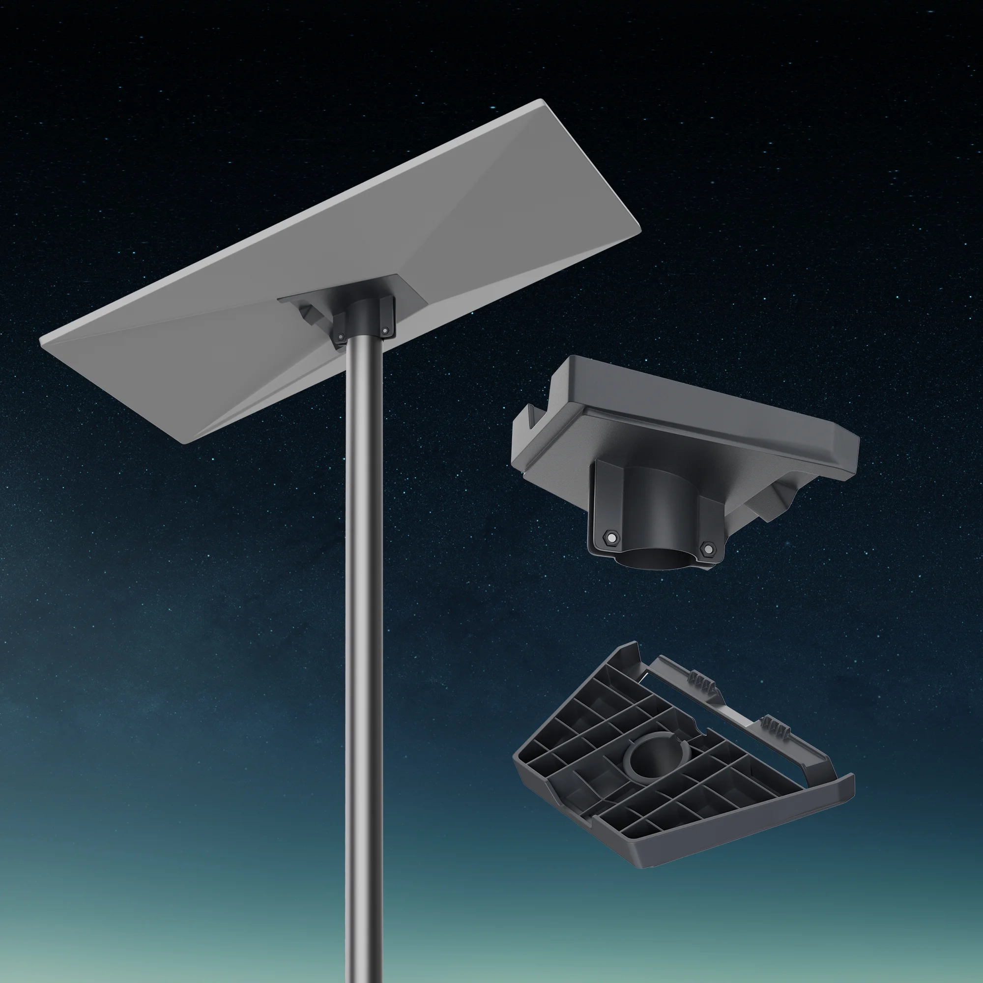

for Starlink Gen 3 Mount Pole Mount for Starlink Gen3/V3 RV and Roof Pipe Adapter for V3 Starlink Standard Dish Kickstand