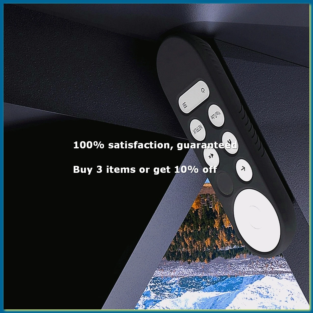Silicone Case for Remote Control Protective Cover Shell for TV 2020 Voice Remote Control B