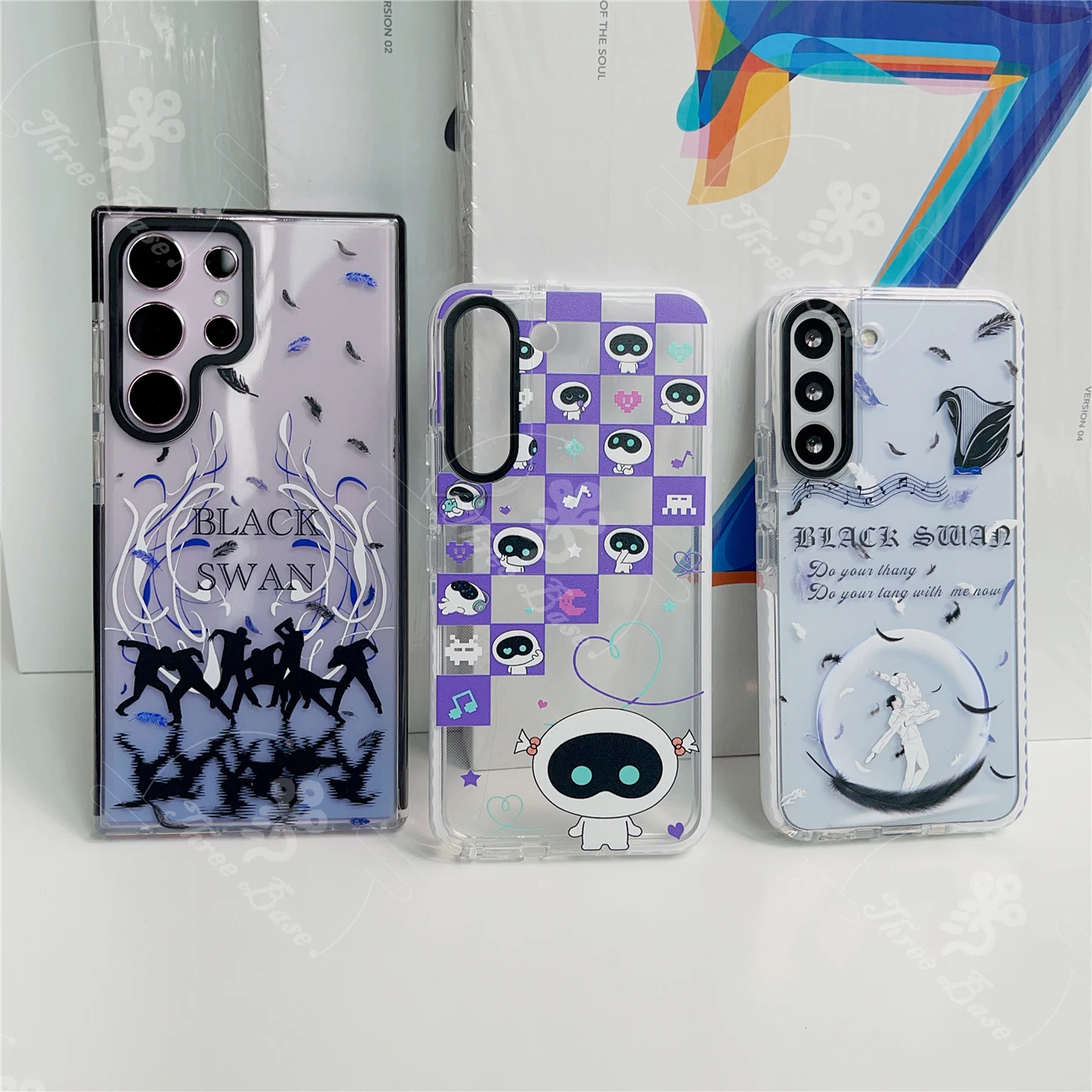 

Phone case BlackSwan Jin JK Jimin For Samsung galaxy NOTE9 10 Note20 A22 A33 A34 A32 A23 A54 A53 A14 A73 A72 A04 A03 A52 A13 A12