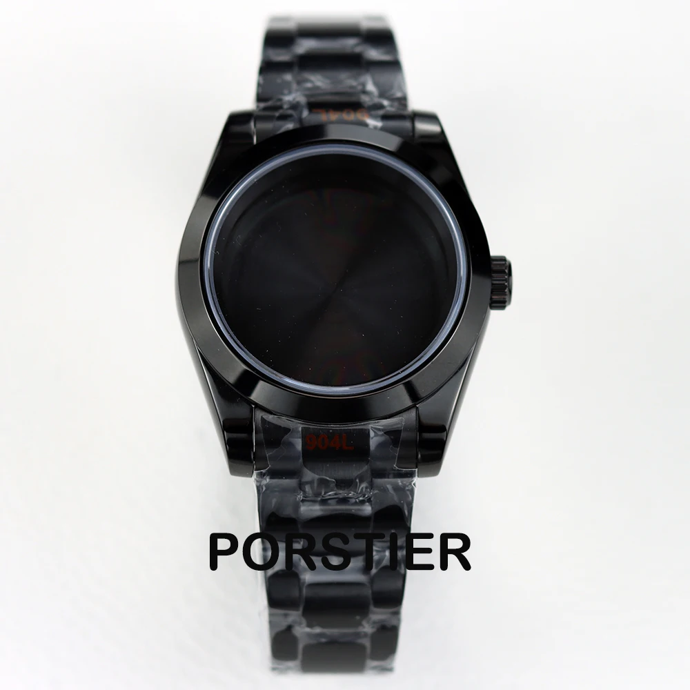 36mm-39mm-black-pvd-nh35-watch-case-oyster-bracelet-sapphire-glass-for-nh35-nh36-movement-285mm-dial-waterproof-stainless-steel