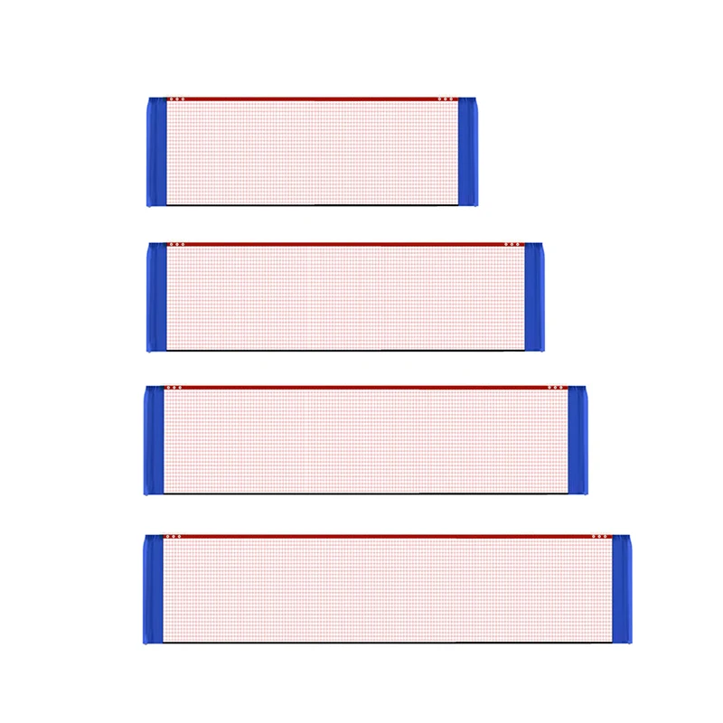 شبكة كرة الريشة متعددة النماذج المحمولة الوالدين والطفل شبكة كرة الريشة الوقوف في الهواء الطلق المنقولة للطي شبكة كرة الريشة السلع الرياضية
