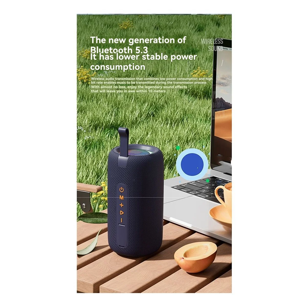 

Новый 3C-наружный портативный Bluetooth-динамик, громкий 80 Вт, водонепроницаемый IPX6, глубокие басы, RGB-подсветка, звук студийного качества, готовый к вечеринкам у бассейна