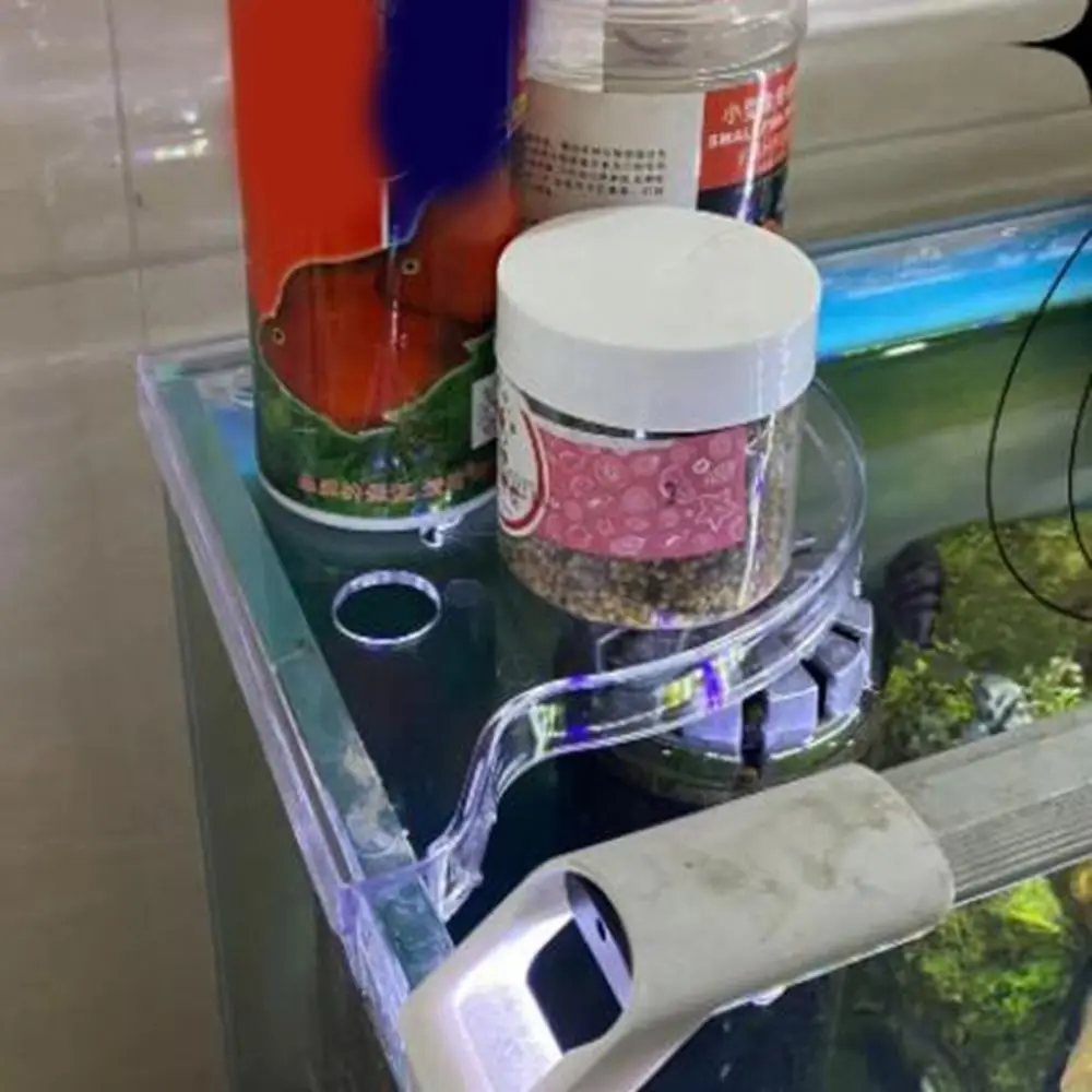 Triangle Fish Tank Corner Storage Rack Punch-free Clear Aqua