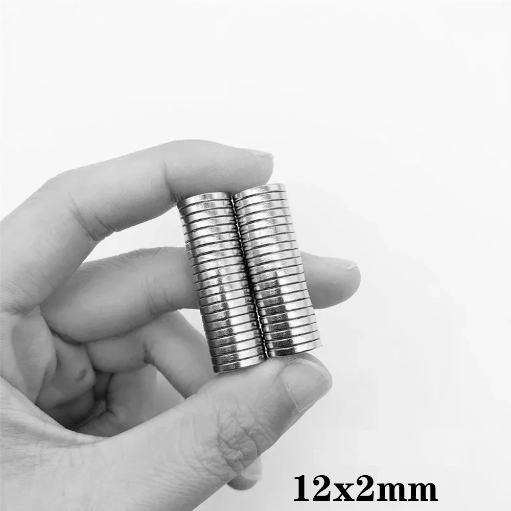 

12x2mm Small Round Powerful Magnets 12x2 mm For Home Refrigerators, Offices DIY 12*2