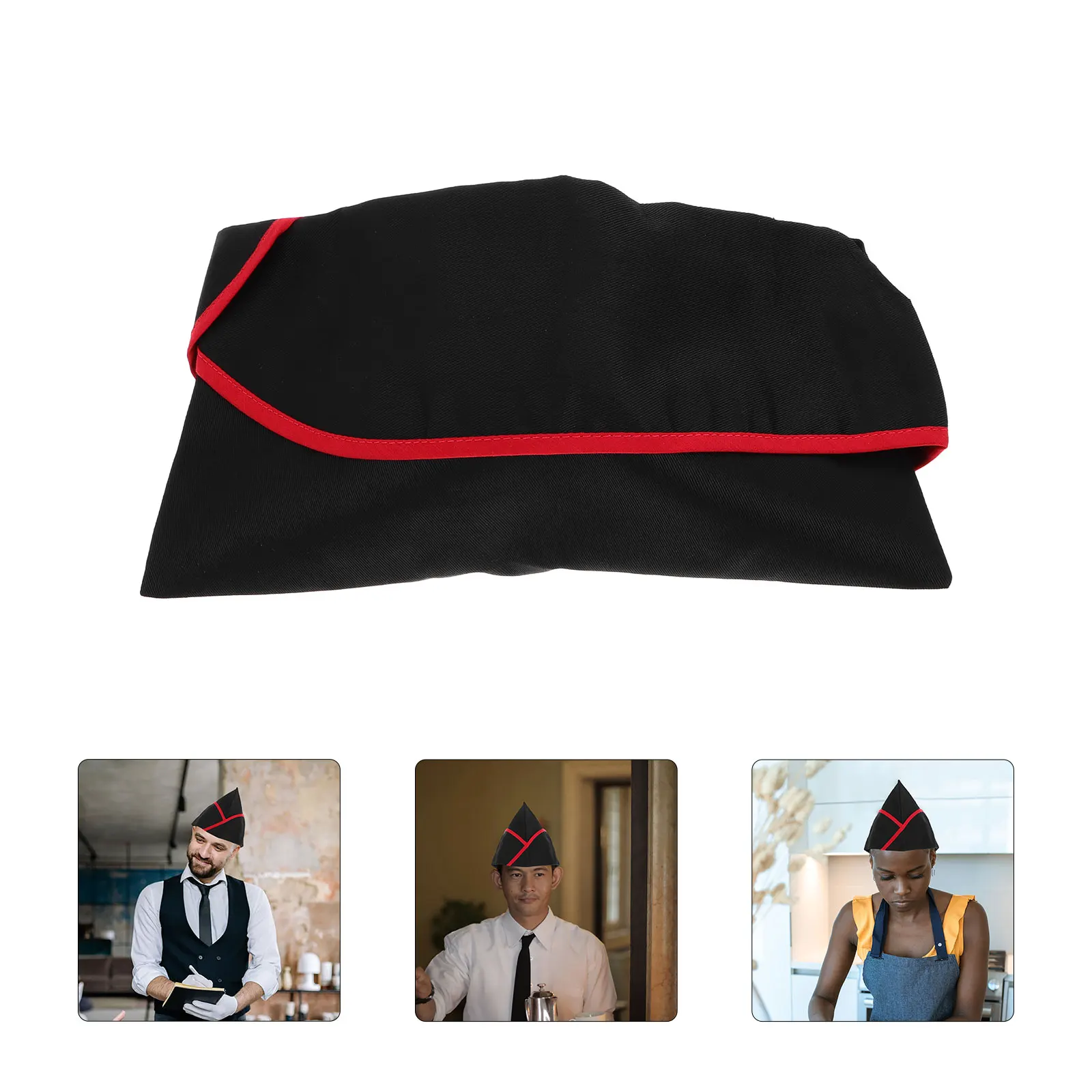 

Chef Hat Baker Kitchen Cooking Cap Breathable Work Caps for Women Adult and Has