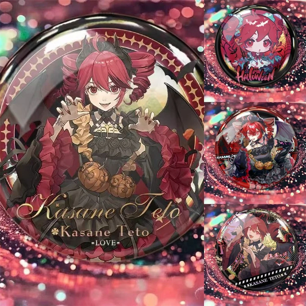 58mm Anime Teto Little Devil Cosplay COSTUME Badge Pin SPTE Tinplate Brooch﻿ Prop Gilf