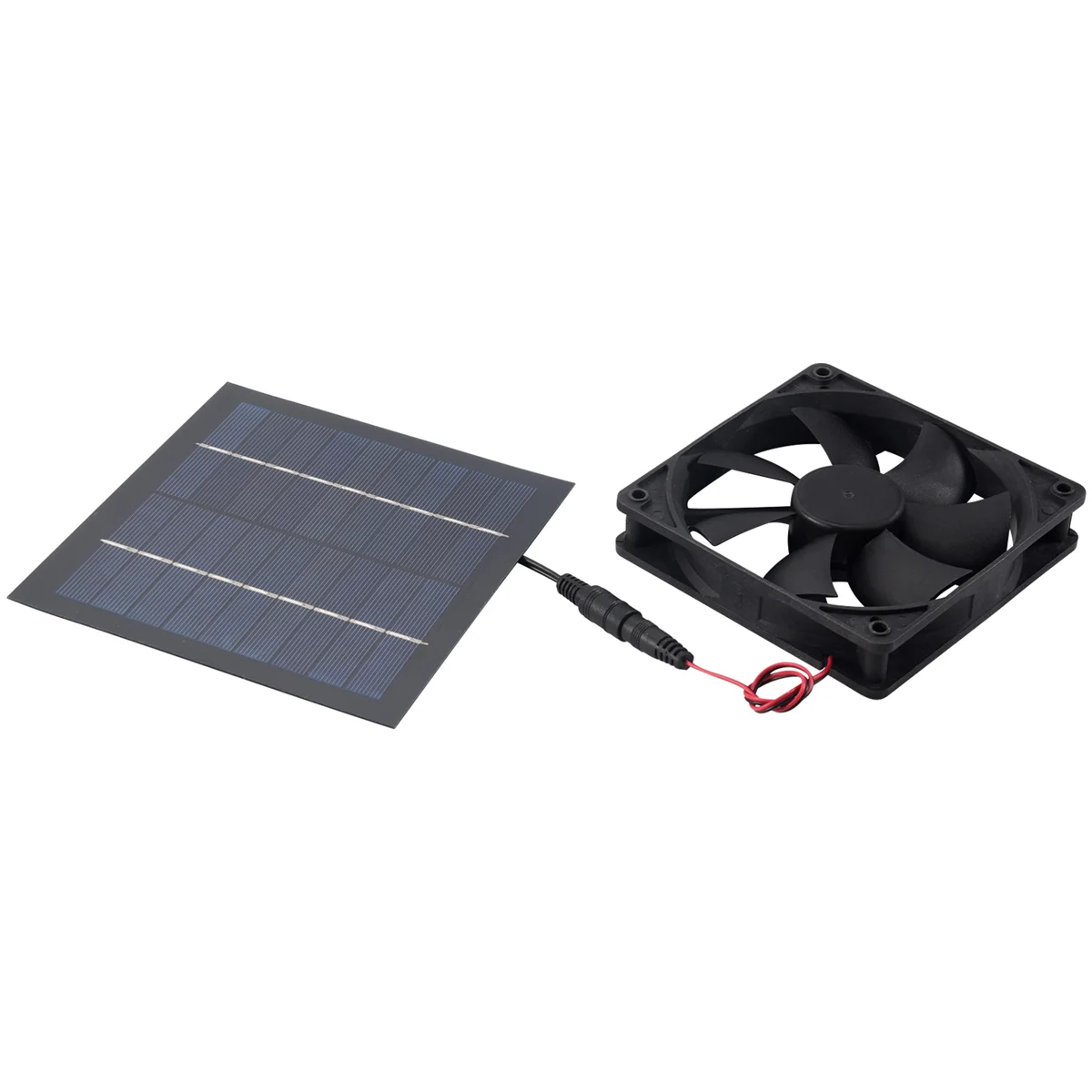 

20W 12V Solar Panel Exhaust Fan Air Extractor Mini Ventilator Solar Panel Powered Fan for Dog Chicken House Greenhouse
