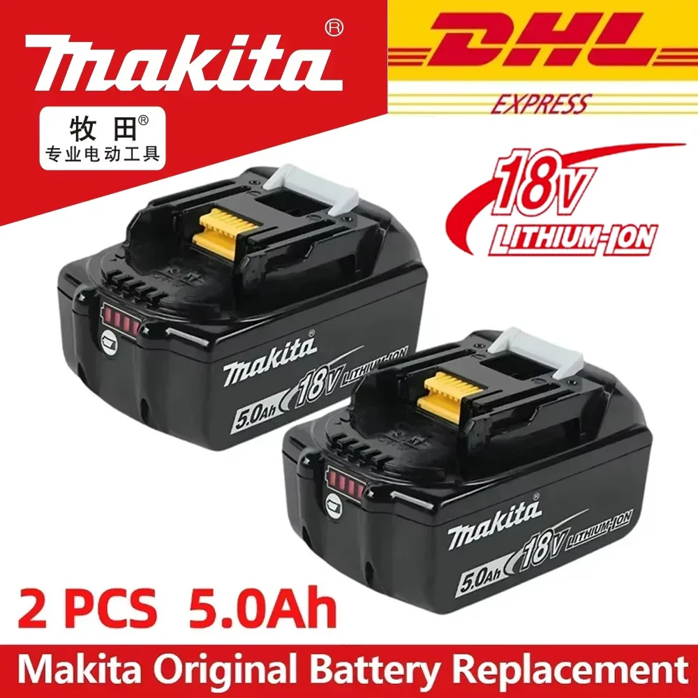

Makita 18V Battery 6000mAh Li-ion Replacement LXT BL1860B BL1860 BL1850 BL1830 DHP482RFX9 BL1815 LXT400 for Cordless Drills