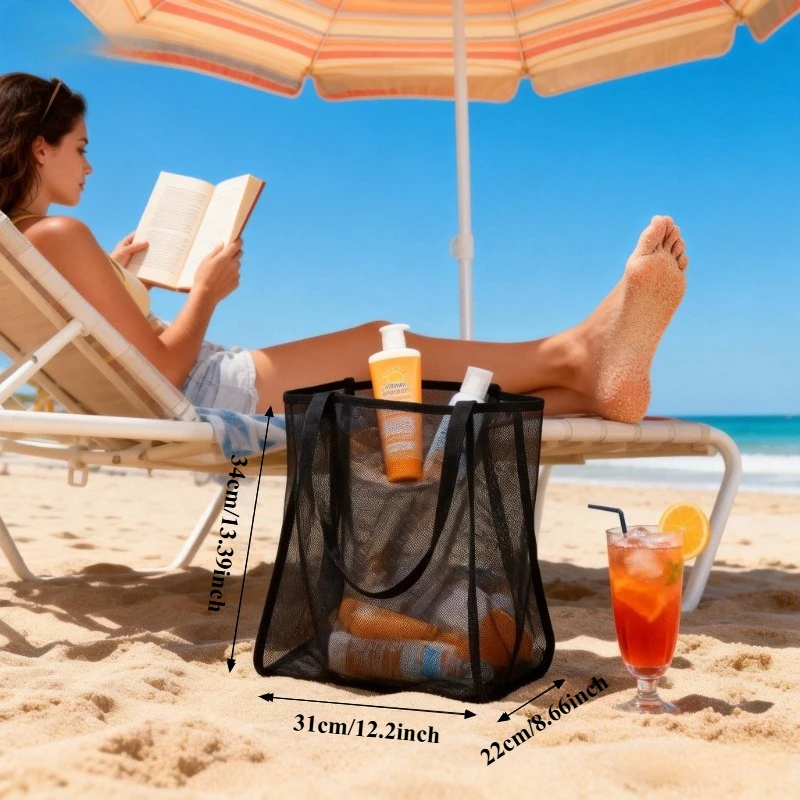 Grand sac de plage en maille,  - Travel Ziplock Bags avis et prix