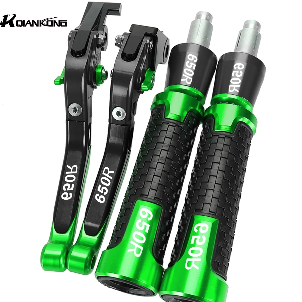 

Adjustable Brake Clutch Levers Hand Grips Handlebar Ends Motorcycle FOR KAWASAKI NINJA650R ER6F NINJA 650R 2017 2018 2019 2020