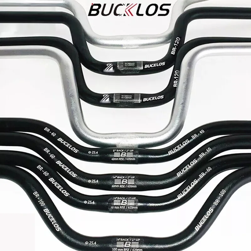 AliExpress BUCKLOS Bike Handlebar 31.8mm Mountain Bike Riser Bar 720/780mm Bicycle Swallow Handle Bar Aluminum Alloy MTB BMX Handle Bar