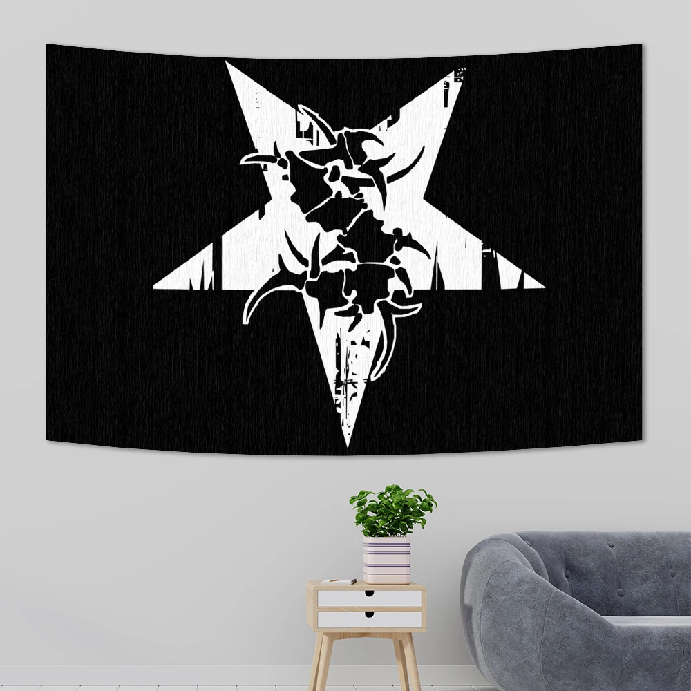 3x5 Ft s-Sepulturas Heavy Rock Band Flag Polyester Digital Printing Tapestry for Bedroom Wall Art Out Door Tapestry Decoration