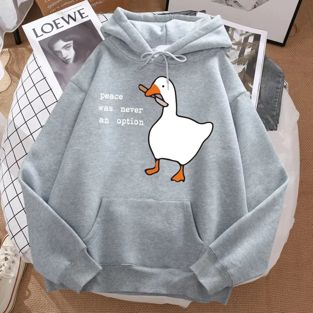 2026 „Peace Was Never An Option“ Bedrucktes Sweatshirt für Männer, Streetwear, Oversize, Herbst, Kapuzenpullover, Hipster, Weiche Hoodies, Hip-Hop, Warme Sportbekleidung – Detail 16