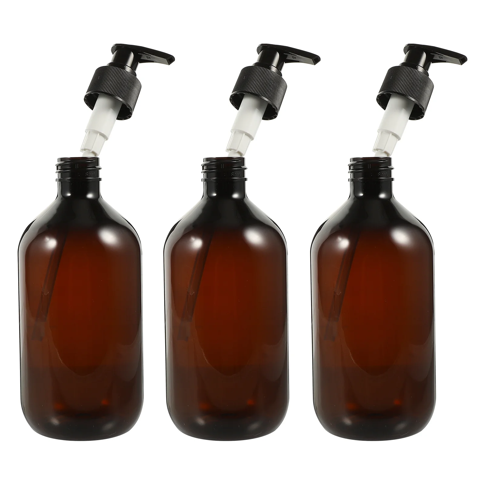 

3Pcs Press Type Lotion Bottles Hand Soap Dispenser Multipurpose Refillable Shampoo Shower Gel Lotion Pump Dispenser
