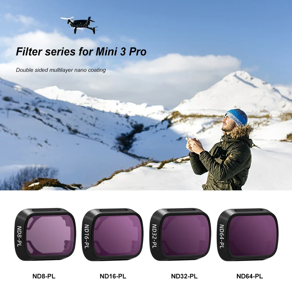 Filter for DJI Mini 3 Pro Lens Filters UV CPL ND Star Night NDPL Polarizer Camera Lenses for DJI Mini 3 Pro Drone Accessories