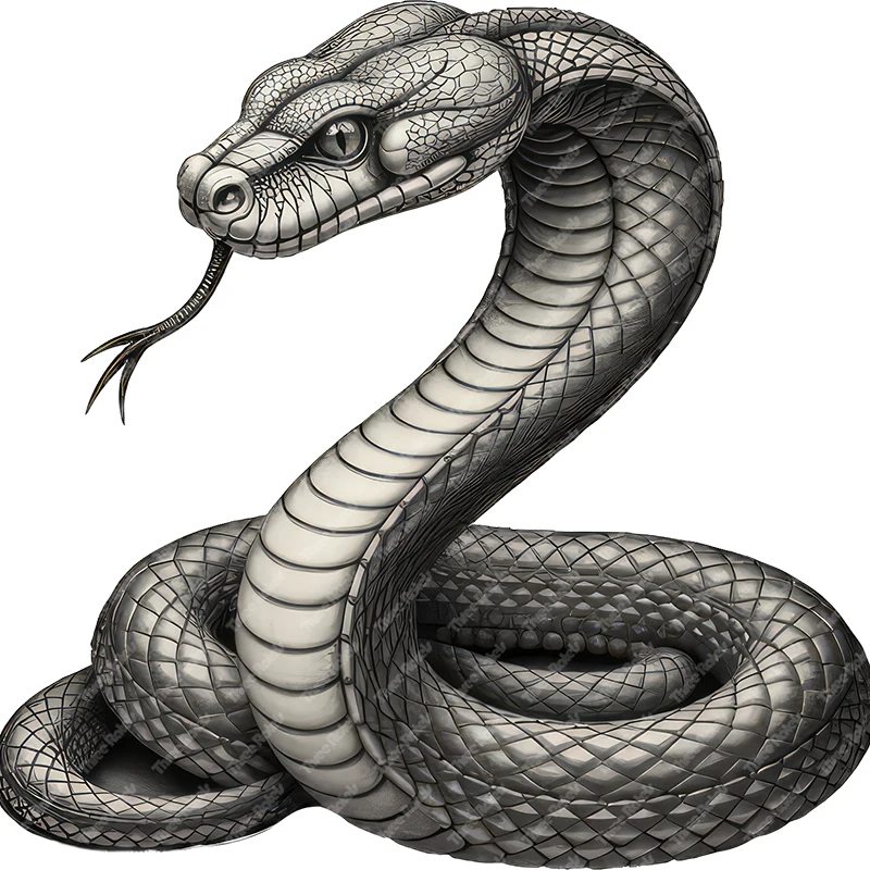 Three Ratels  Cold Snake Cartoon Art Stickers for Home Decoration Car Body  decals