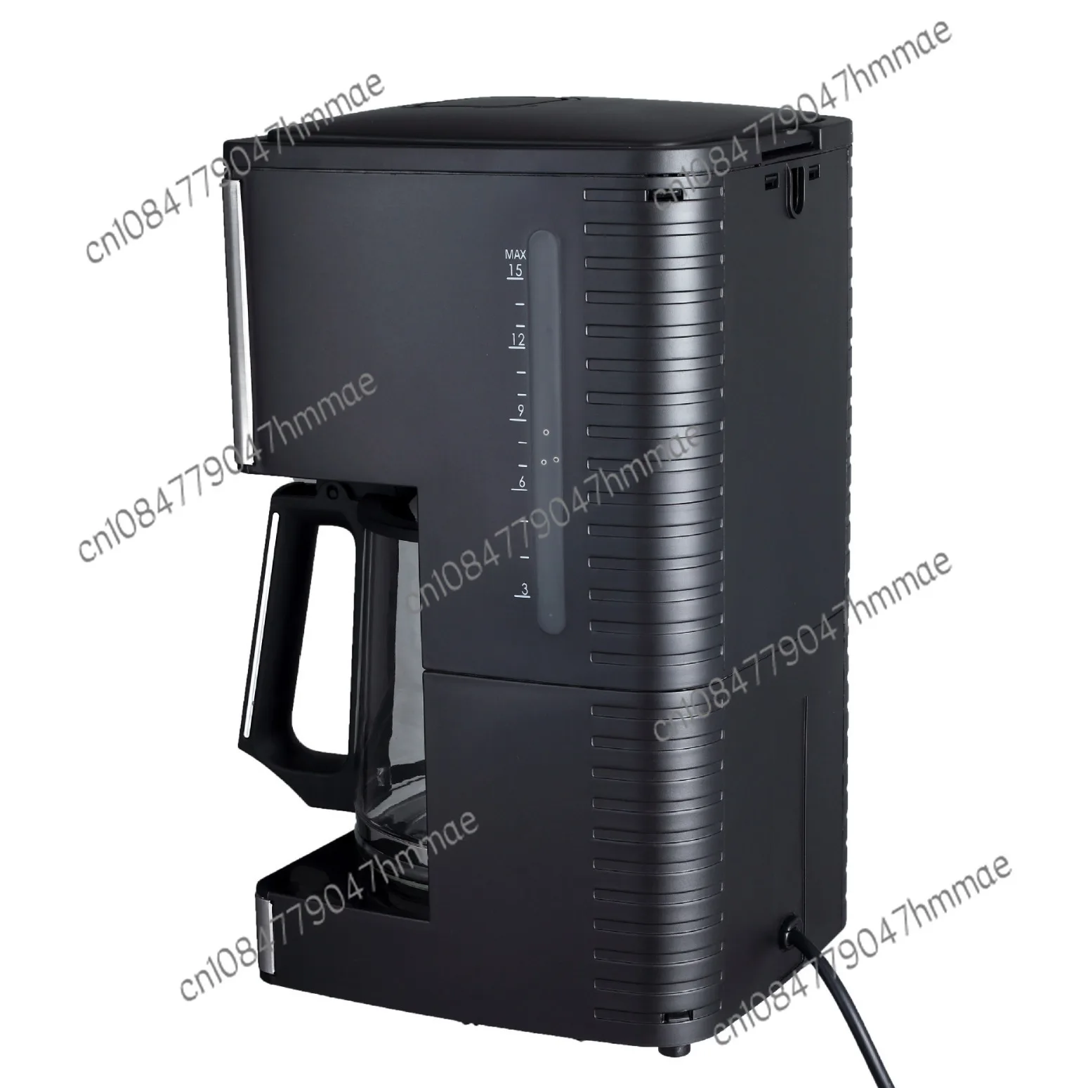 1.8L Cm6626 Automatic Drip Type Coffee Machine Household 10-15 Cup Stainless Steel American Coffee Pot