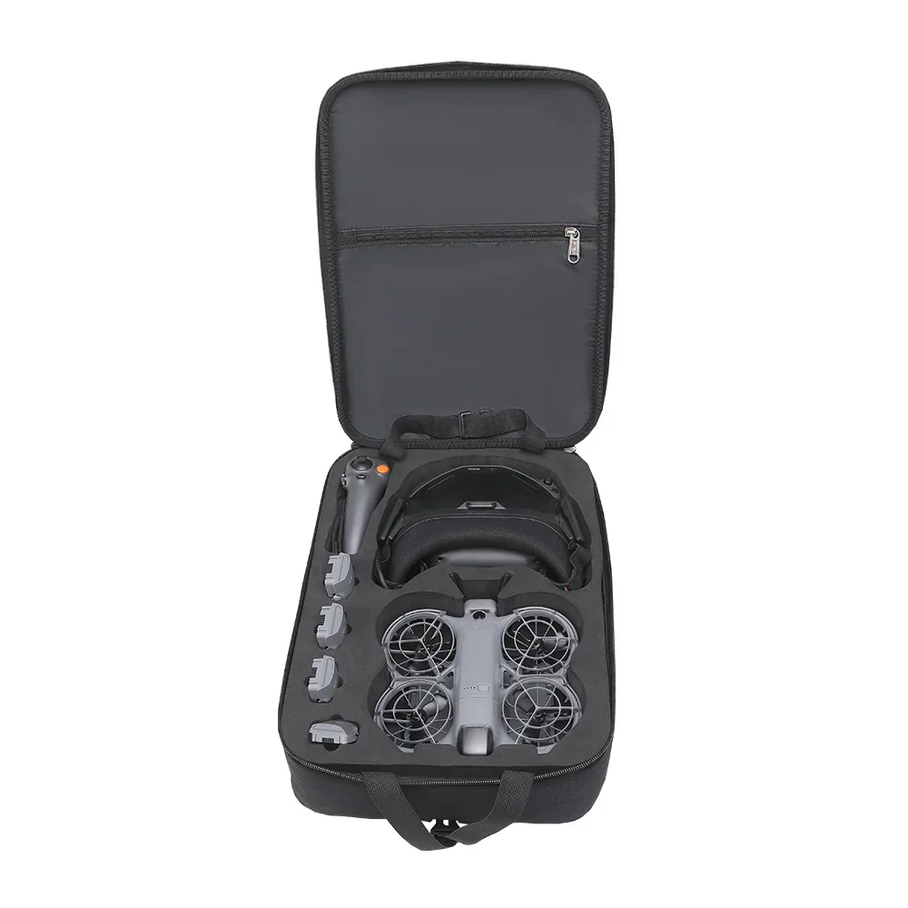 Tragbare Aufbewahrungstasche für DJI Neo 2 Motion Fly More Combo Rucksack Hartschalen-Tragetasche für DJI Neo 2 Drohnen-Zubehör – Detail 2