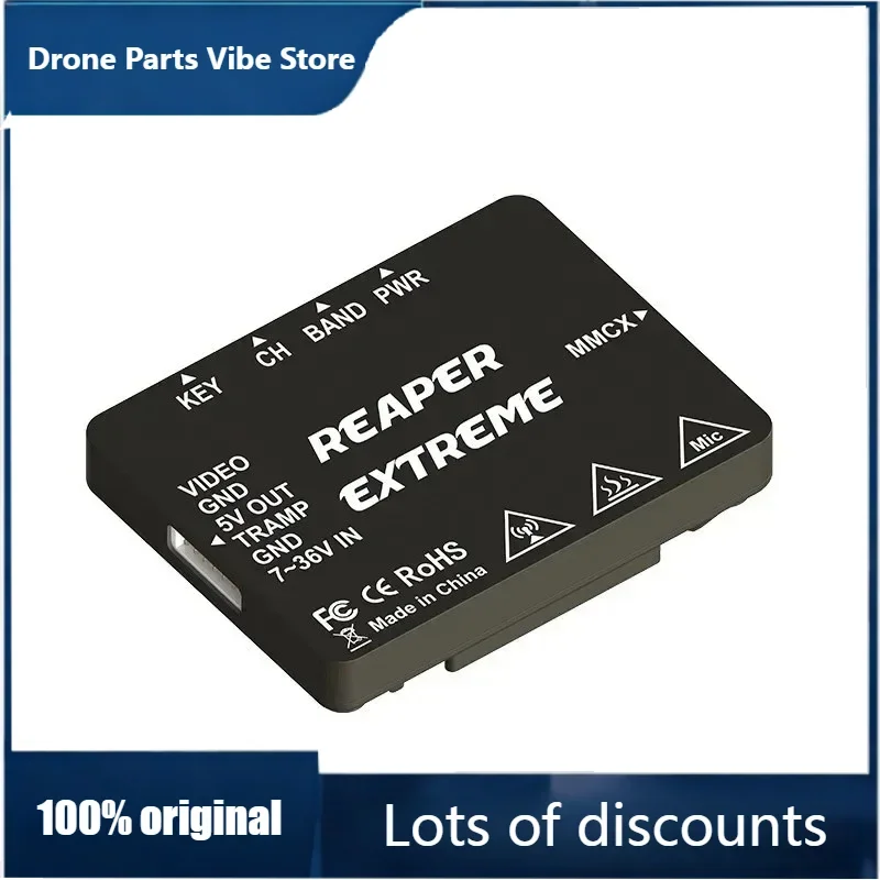

Новый Foxeer 5.8G Reaper Extreme V2 2.5W 72CH Pitmode 25mW 200mW 500mW 1.5W 2.5W Регулируемый FPV VTX 2-8S для FPV-полетов на дальние расстояния