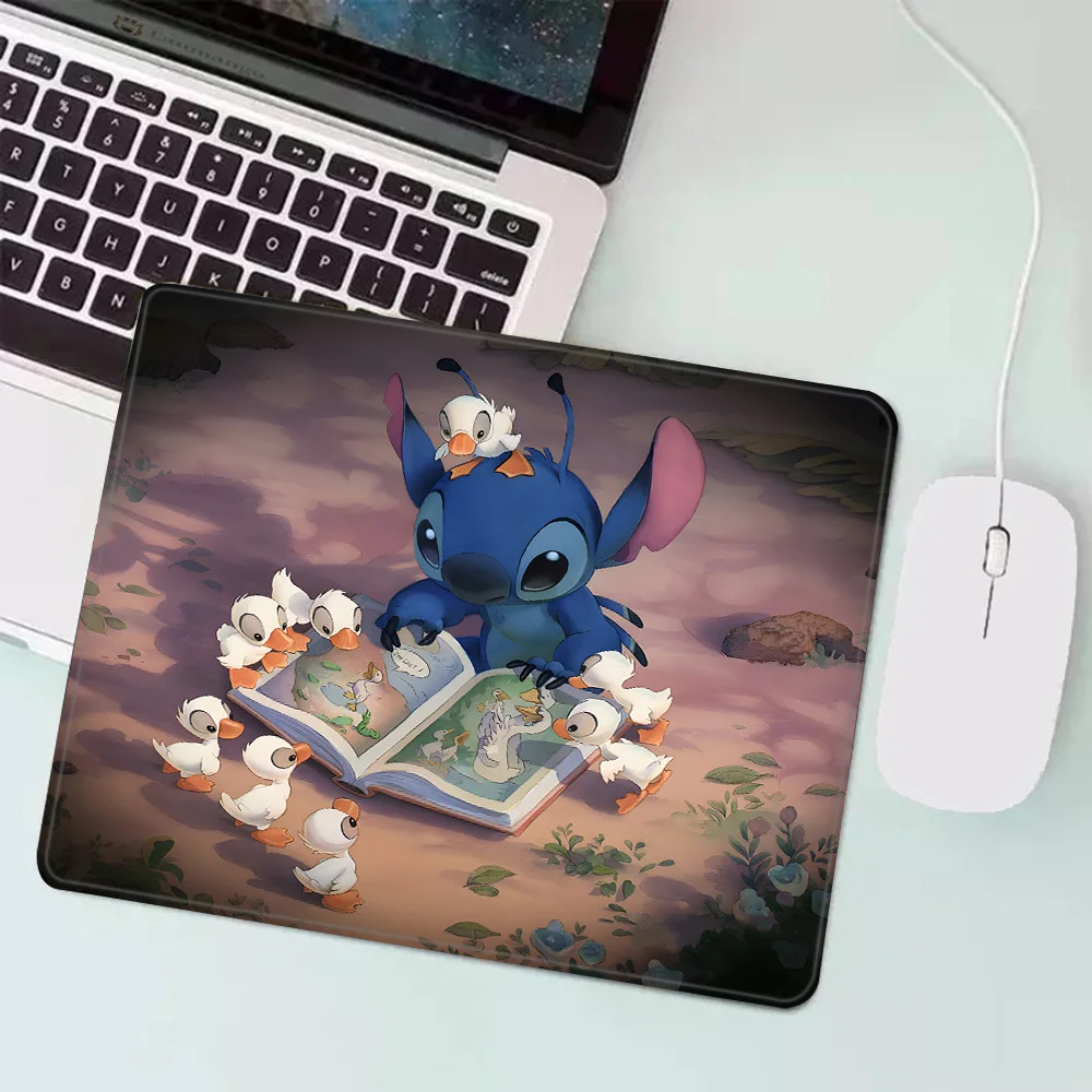 Cute Cartoon Stitch Gaming Mouse Pad XS Small Mousepad For PC Gamer Desktop Decoration Office Mouse Mat Deskmat Rug