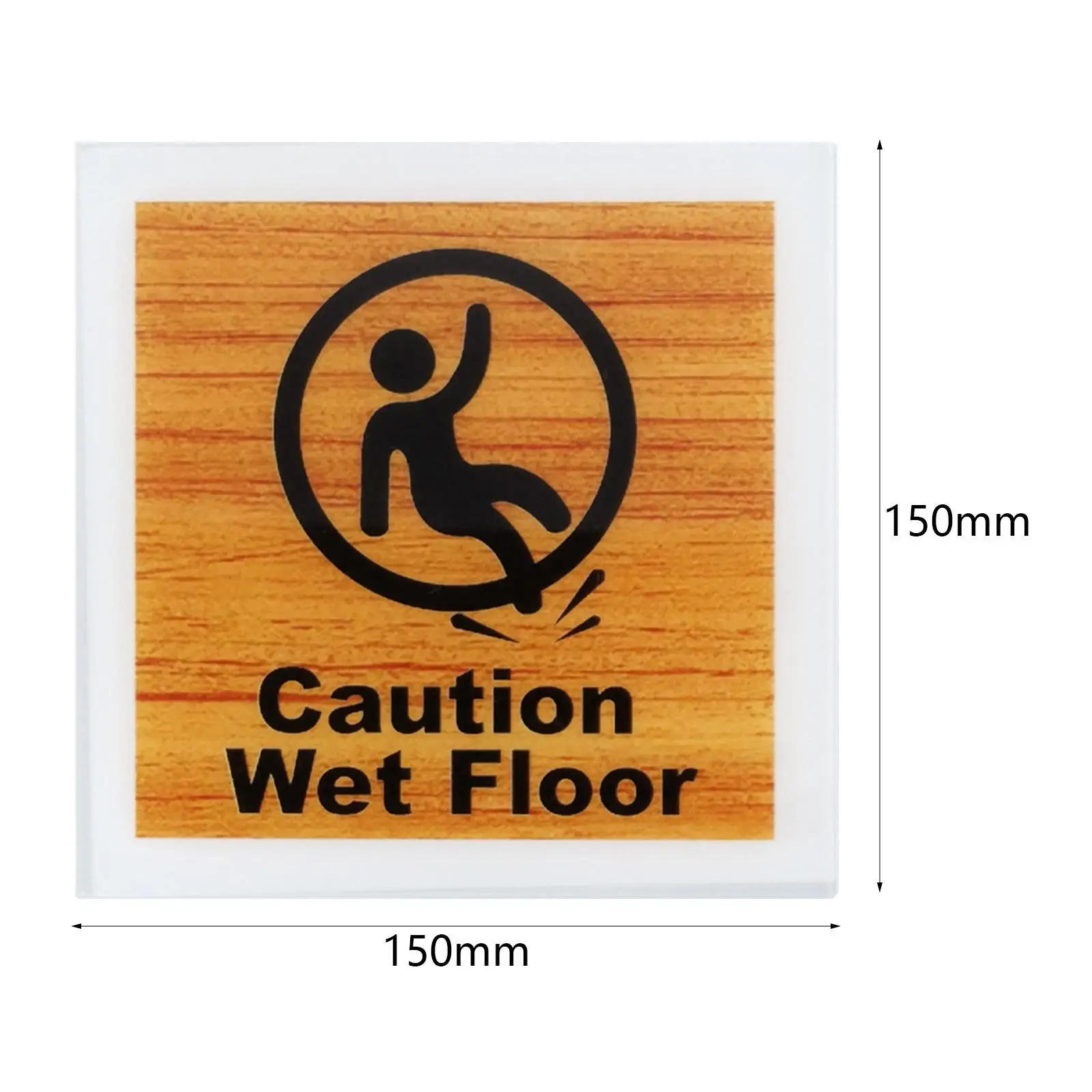 Toilet Sign Acrylic Decorative Restroom Door Decor for Washroom Hotel Cafe Home Modern Easy Read Wall Mounted