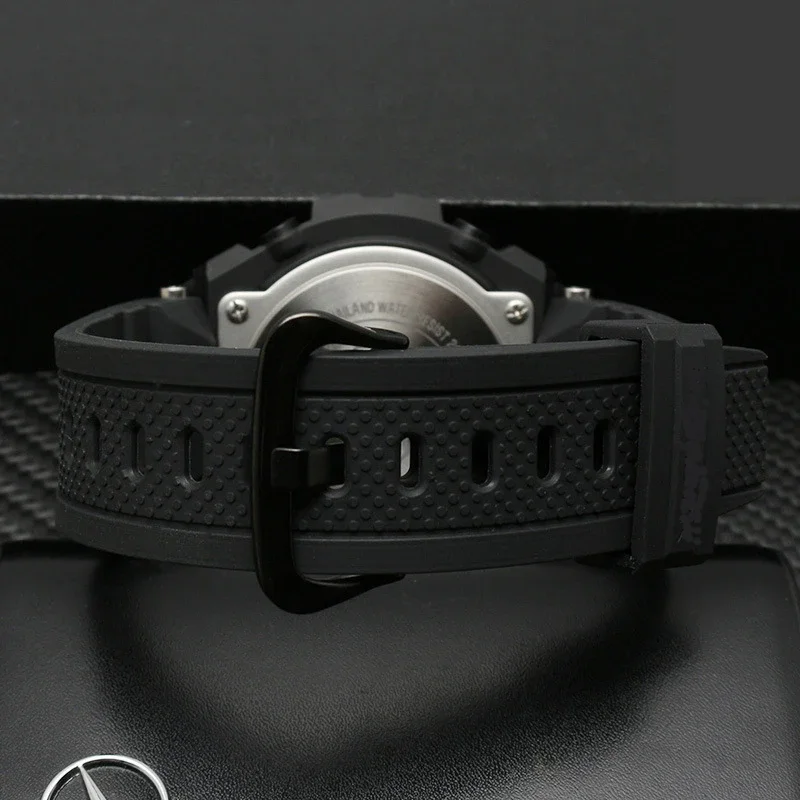 Watch Strap for Casio G-SHOCK Watch Strap for GST-S100 S110 S210 S300 W300 B100 Silicon Watch Band Men Straps 26 * 14mm