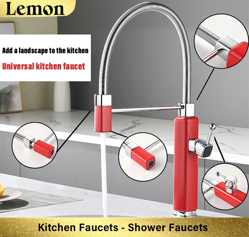 Kitchen Bathroom Hot and Cold Faucets Crane Sensor Kitchen Faucets Sink Faucets Swivel Touch Faucets Countertop Mounted Faucets