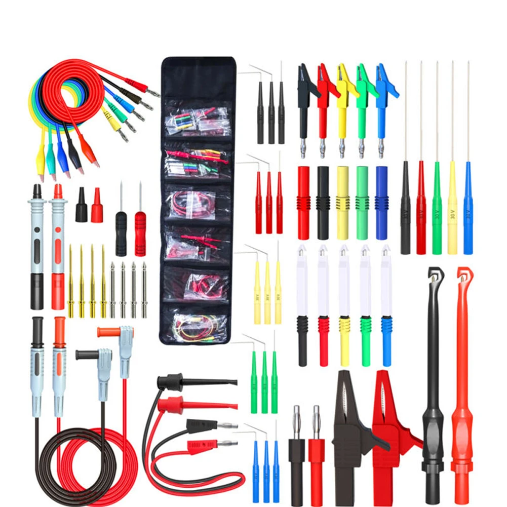 Repair Tool Leads Back Probe Kit 61pcs Diagnostic Repair Tool Tools For Electrical Testing Automotive Diagnostics