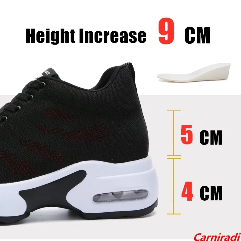 Fashion Cushioning Plattorm Height Increase Shoes Women Baskets Sport Casual Sneakers Ladies Non-slip High Quality Jogging Shoes