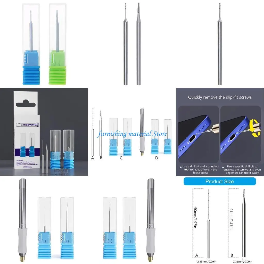 

Y5GD Twin Purpose Drill Bit System For Damaged Thread Repair And Metal Polishing Work