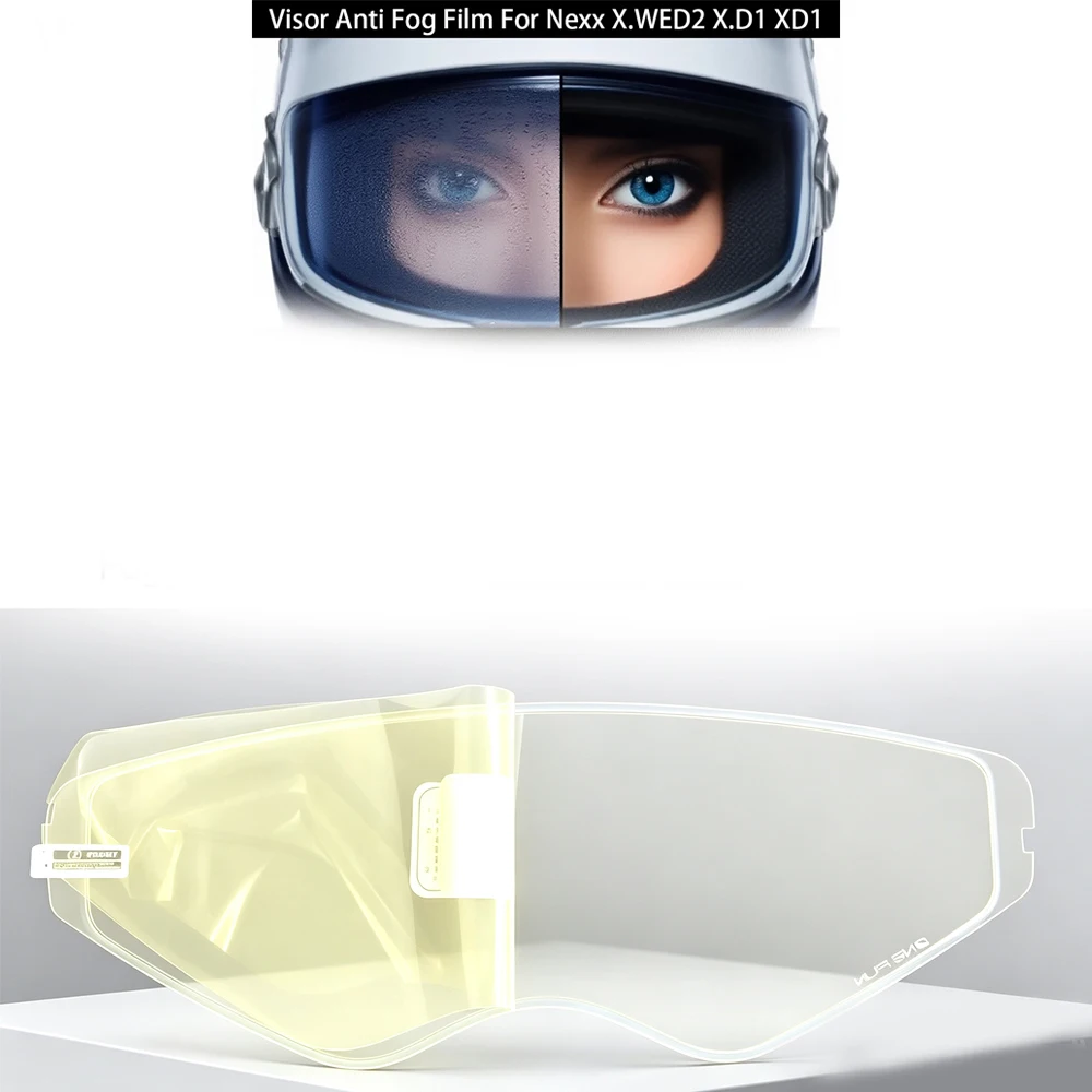 For Nexx X.WED2 X.D1 XD1 Helmet Lens Anti Fog Film Accessories Motorcycle Helmet Visor Film Anti Fog