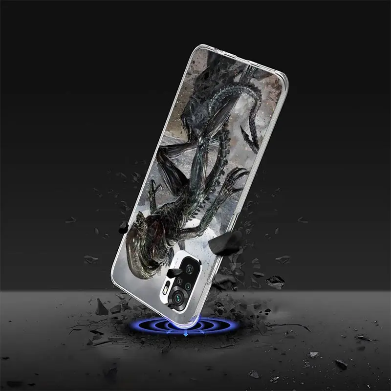 Alien Vs Predator Painted Case Phone Cover for Xiaomi Redmi Note 13 12S 12 11S 11 11T 11E 10S 10 Pro Plus 9S 9 8T 8 5G Trend Fun