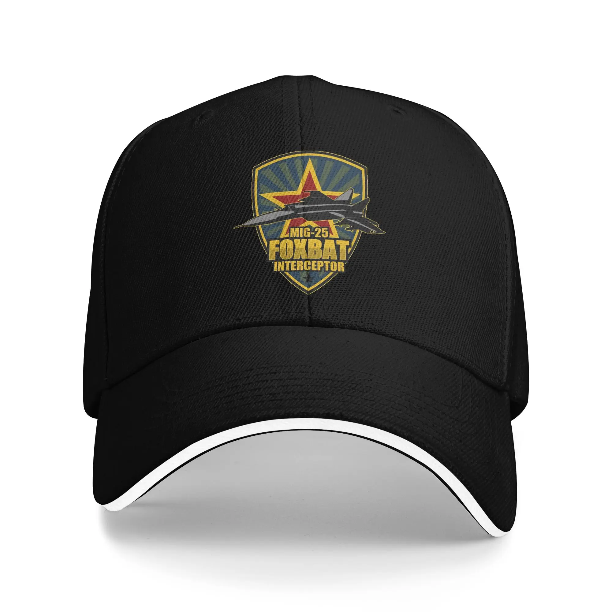 Leisure Mig-25 Foxbat Interceptor Golfkappe für Männer und Frauen, Trucker-Mütze, Outdoor-Workouts, verstellbare Passform, Sonnenkappen