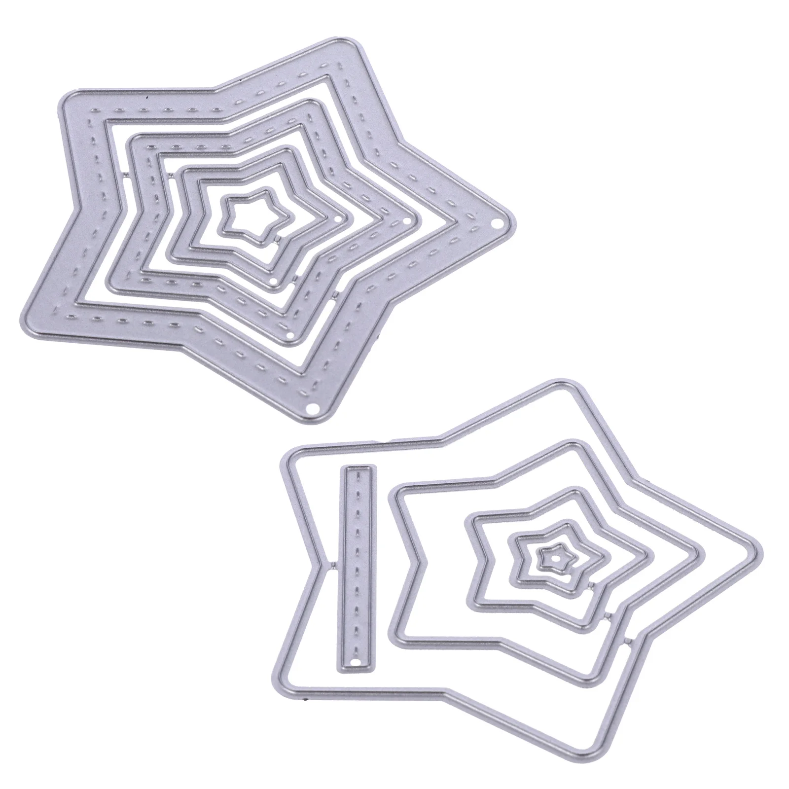 

Five-Pointed Star Paper Art Template Vertical Blind Repair Tabs Metallic Brush Pen Fiber Tip Doodle Calligraphy Sketching