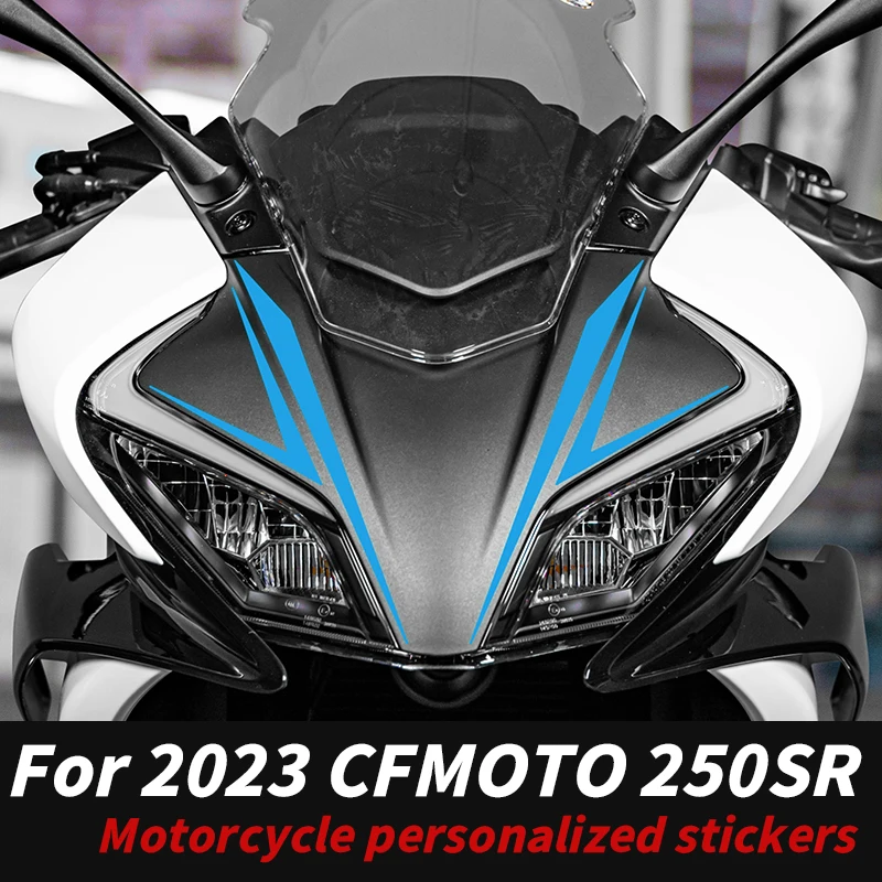 

For 2023 CFMOTO 250SR Head Area Creative Graphics 3M Adhesive Waterproof -Resistant High-Quality Stickers