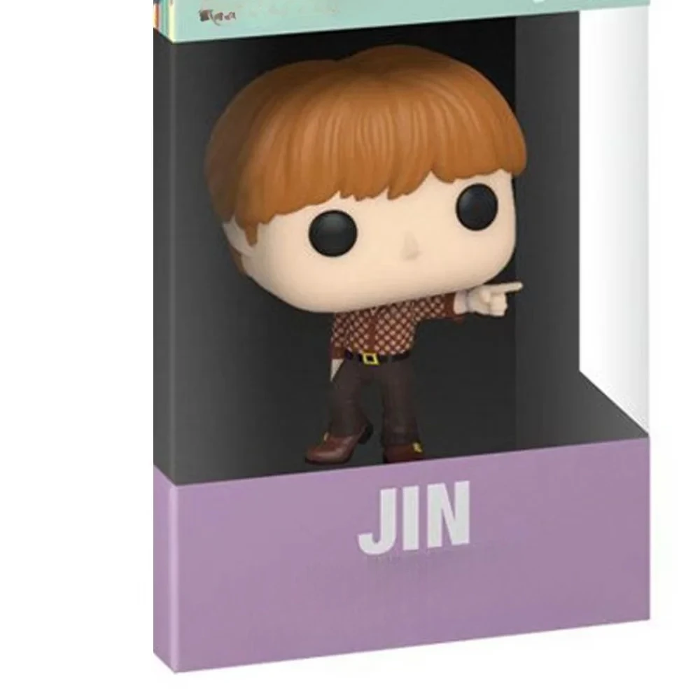 جيب المفاتيح Suga V Jin RM جمع لعبة الشكل على ظهره الديكور الفينيل عمل الشكل المفاتيح تحصيل لعبة مجسمة هدية #4