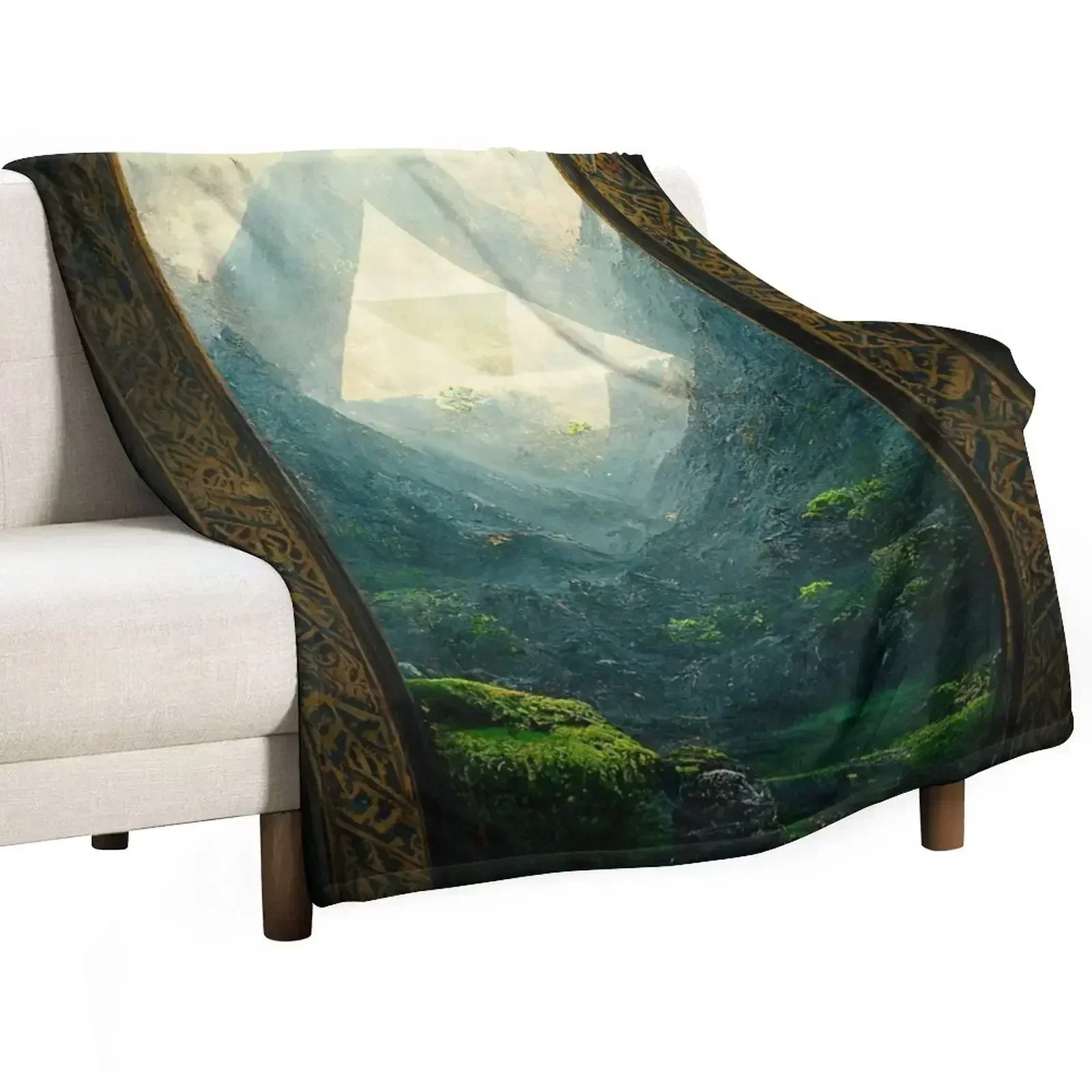 It's dangerous to go alone Throw Blanket For Sofa Thin Decoratives christmas decoration Flannel decorative Blankets