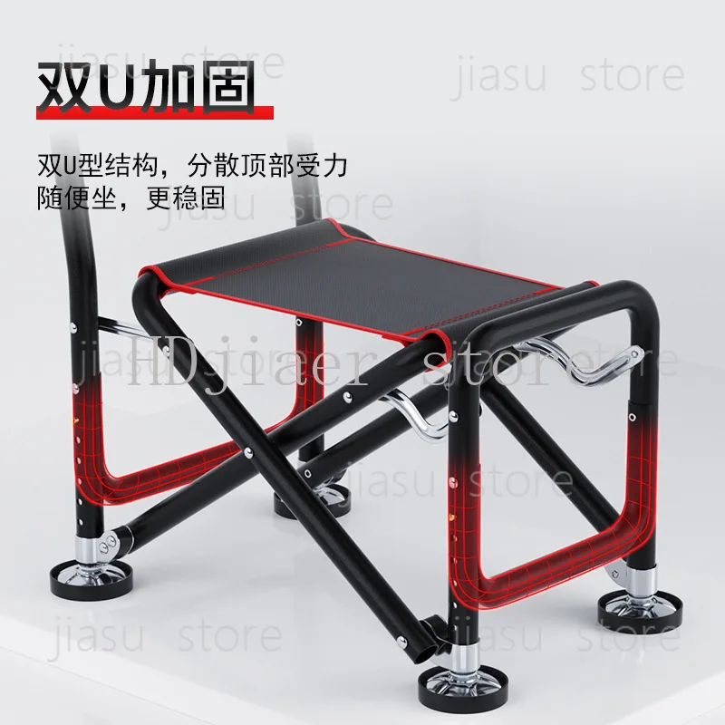 New fishing chair all-round knight fishing chair stool multi-functional foldable reclining liftable