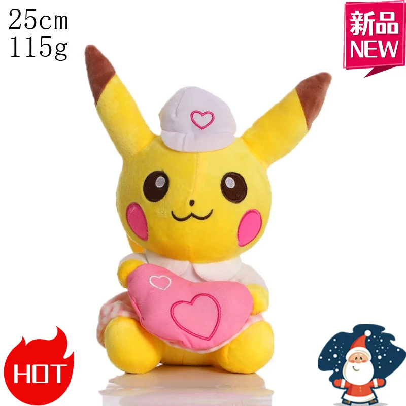 

@2025 **Покемон Пикачу Свадебная плюшевая игрушка и фигурка Свадебное украшение Кукла на День святого Валентина Подарок, сувенир