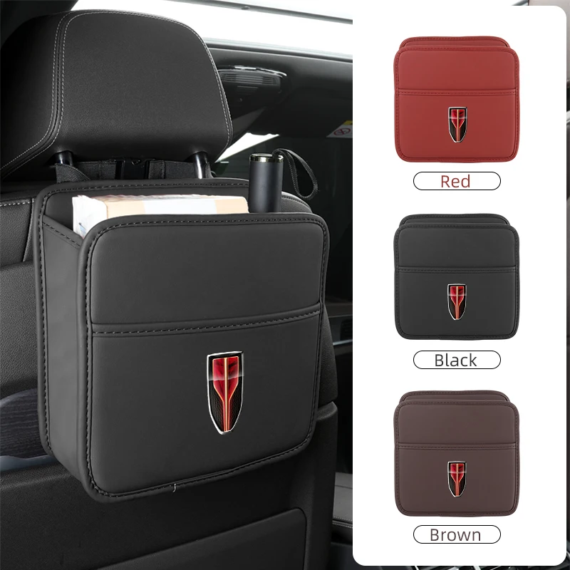 Car Interior Organizer Accessories Hanging Auto Backseat Storage Bag For Hongqi H9 HS5 H5 H7 E-HS9 E115 HS7 LS7 2021 2022 2023