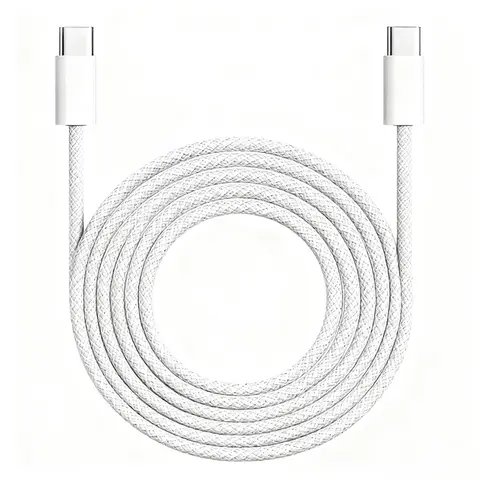 PD 60W USB-C to Type-C iPhone Charger Cable, Fast Charging Cable Type, For iPhone 15 15Pro Huawei Samsung Xiaomi 1M 2M 3M