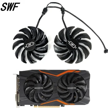 Nuevo 88MM PLD09210S12HH T 129215 Ventilador enfriador SU de 4 pines para tarjeta gráfica Gigabyte GeForce GTX1060 1070 GTX 1050ti GTX 960 RX570 RX470
