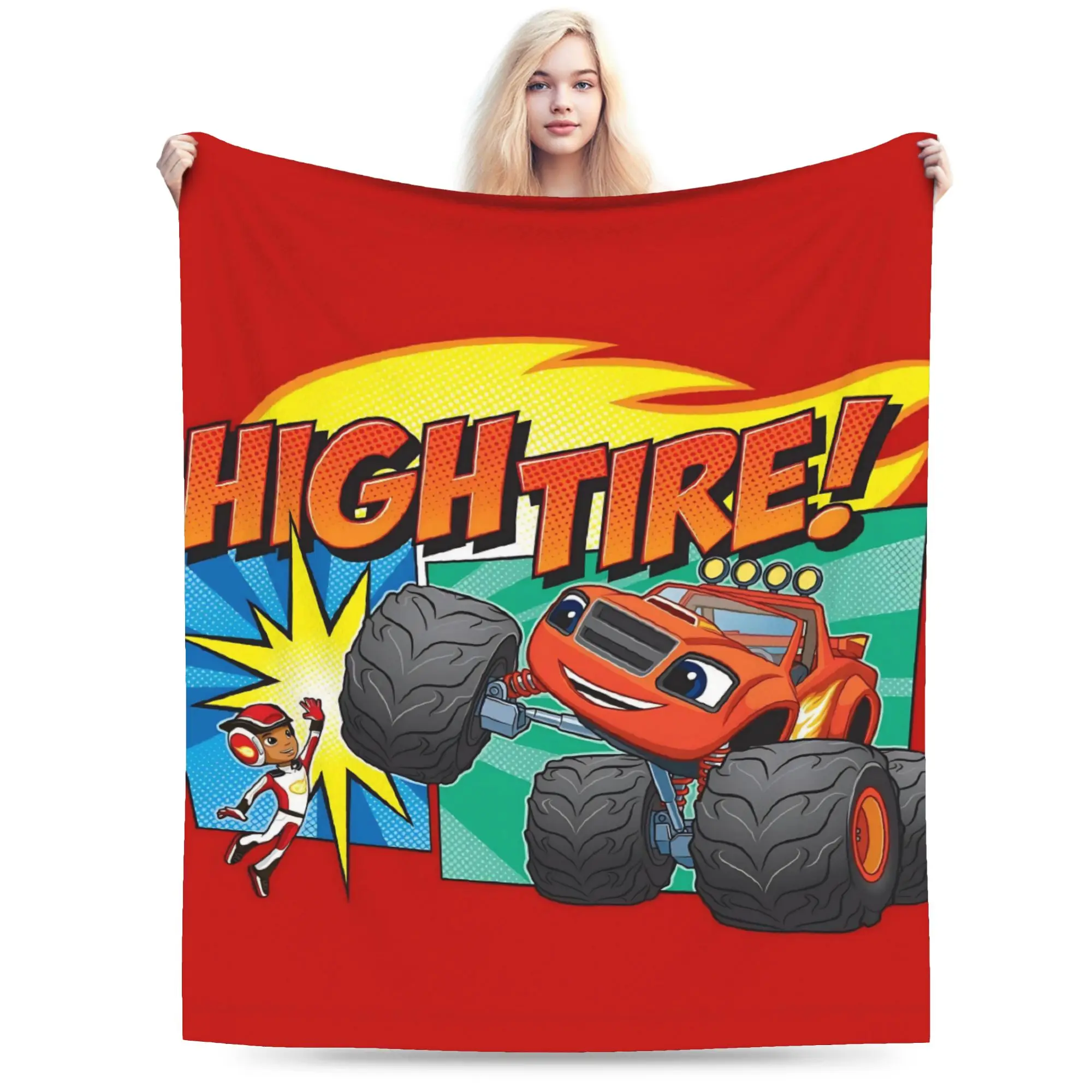 Blaze and the Monster Machines Blanket Multiple Sizes Super Soft Cozy  Throw Blankets for Couch Sofa and Bed