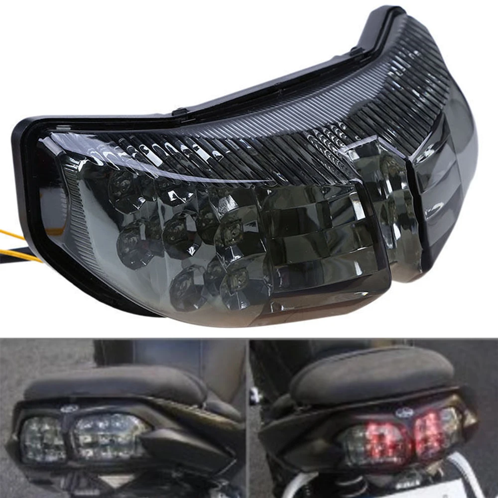 Accessorio fanali posteriori freno posteriori integrati a LED per moto adatto per Yamaha FZ1 2006-2015 FZ8 2010-2015