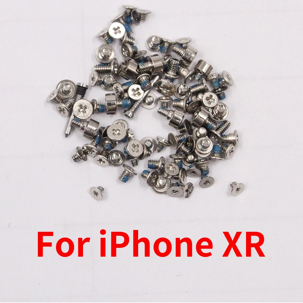 PINZHENG Complete Screw Kit For iPhone X XR XS XSMax 11 12Mini 13 ProMax Replacement 2 Bottom Dock Screws Accessories Set Repair