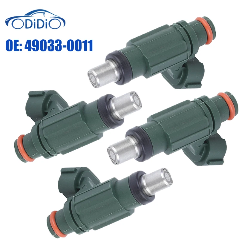 ODIDIO 49033-0011 490330011 EAT287 Fuel Injector Nozzle For Kawasaki ZX10R ZXT00 Brute Force 750 Ninja 650 Teryx4