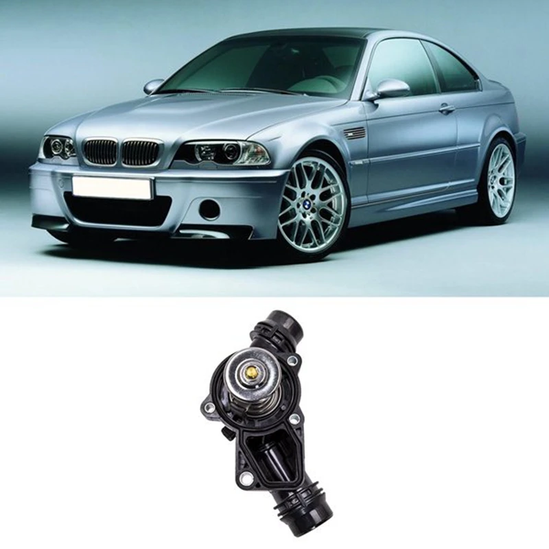 Car Engine Coolant Thermostat Housing Assembly For -BMW E46 E39 X5 X3 Z3 Z4 330I 525I 11531437040